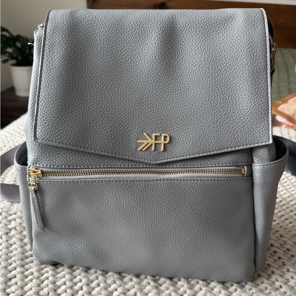 Freshly Picked Handbags - Freshly Picked mini Gray Backpack